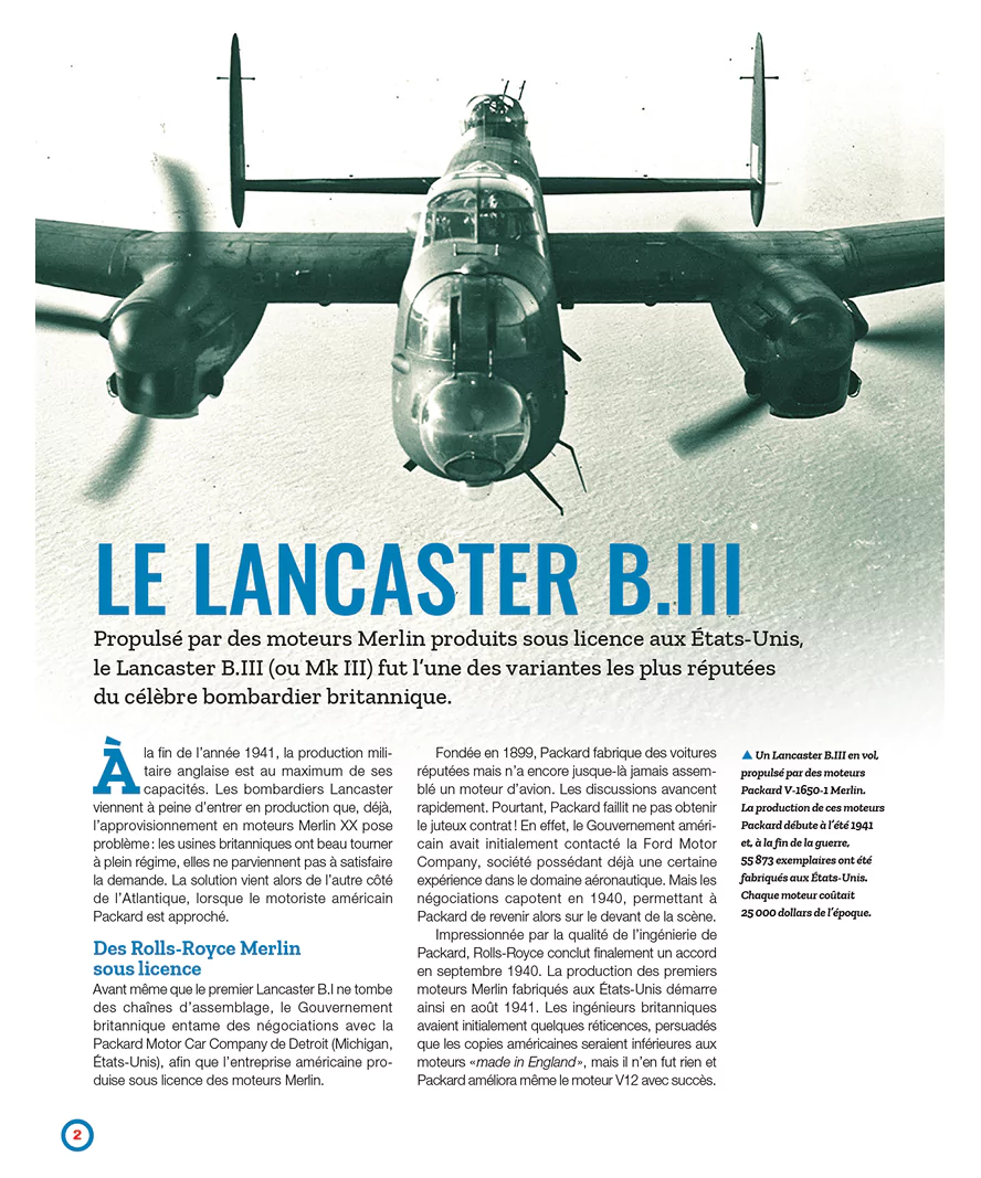 Le Bombardier Avro Lancaster B Mk III
