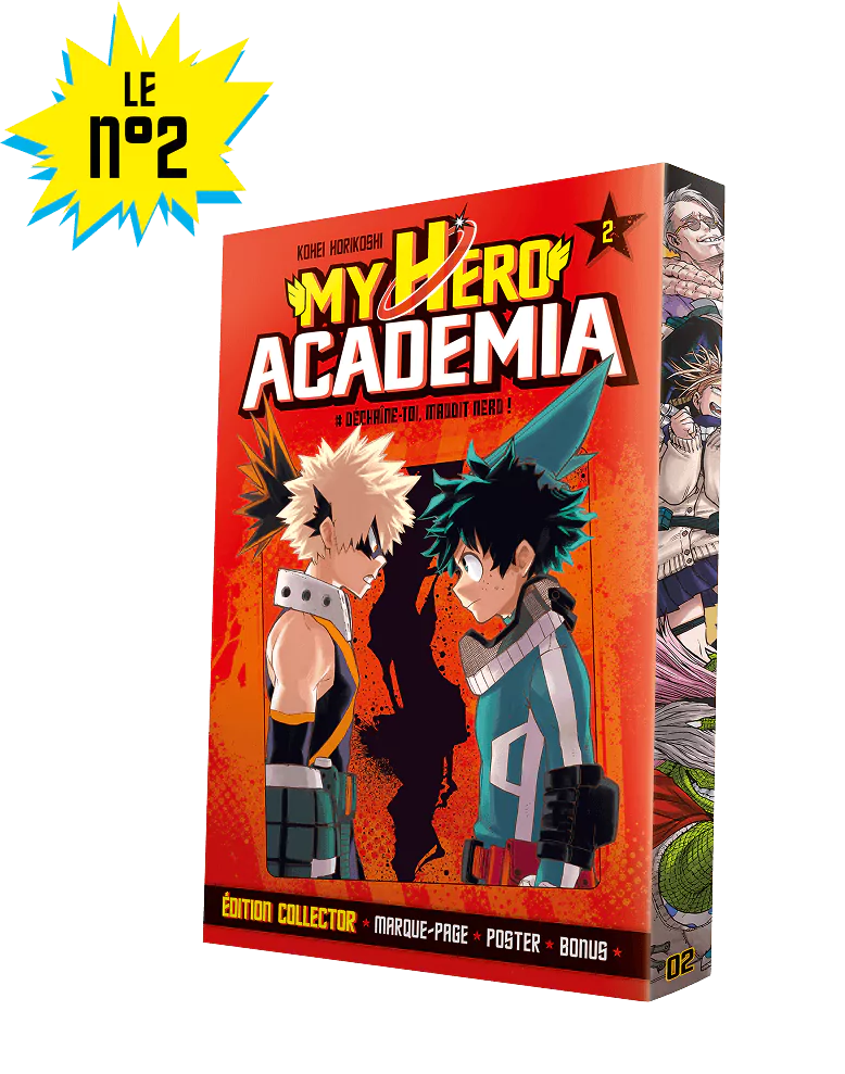 Le N°2 : Le tome 2 + pages bonus + 1 poster offert + 1 marque pages offert