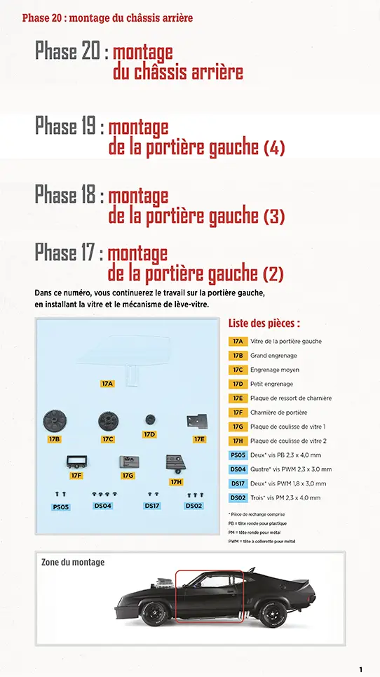 Les instructions disponibles en ligne