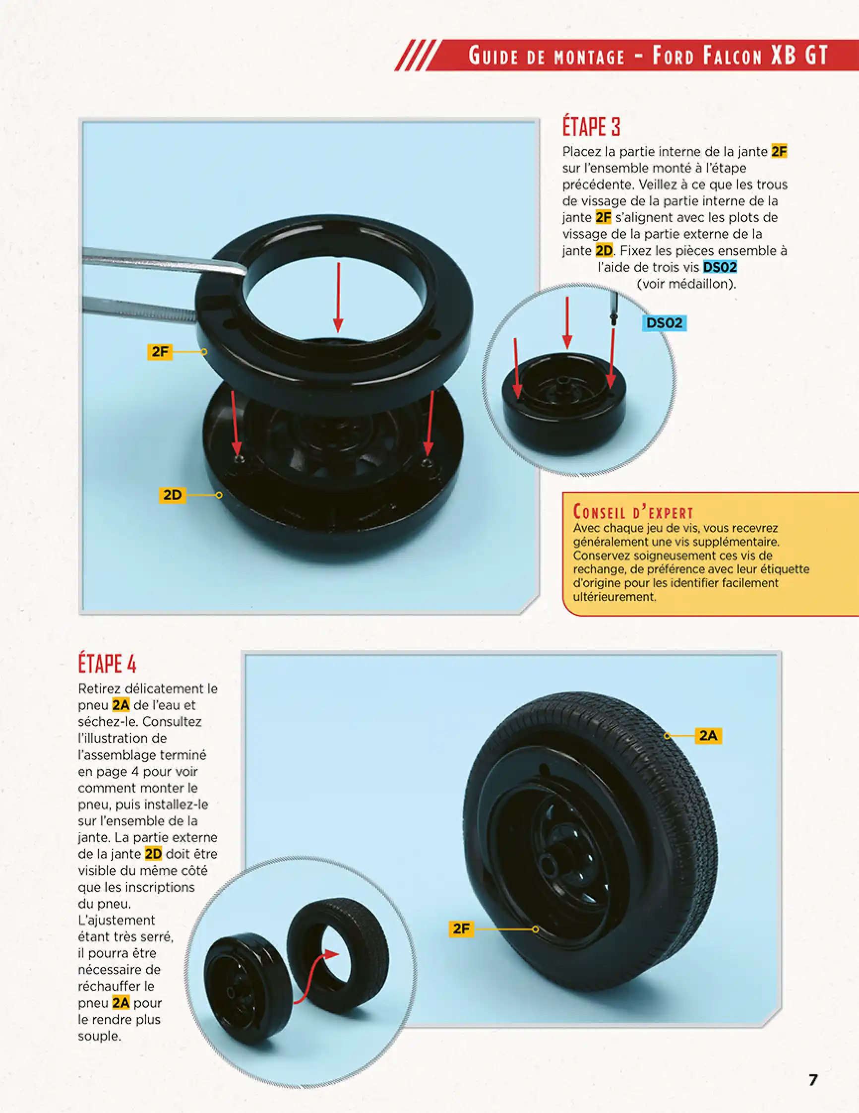 Les instructions disponibles en ligne